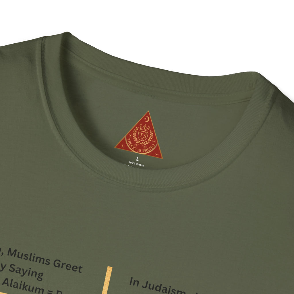 Muslims & Jews Unite Peace T-Shirt — Interfaith Harmony Graphic Tee