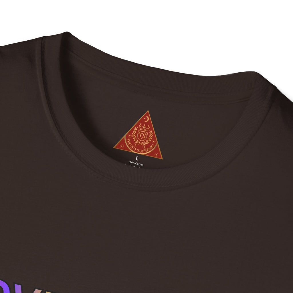 Trono Supremo | Contemporary  |  Love Is Love T‑Shirt — Rainbow Affirmation Tee: “Love Is Love & I Am Love So I Receive Love”