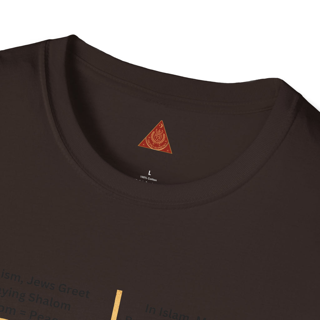 Jews & Muslims Together T-Shirt — Interfaith Unity Peace Tee