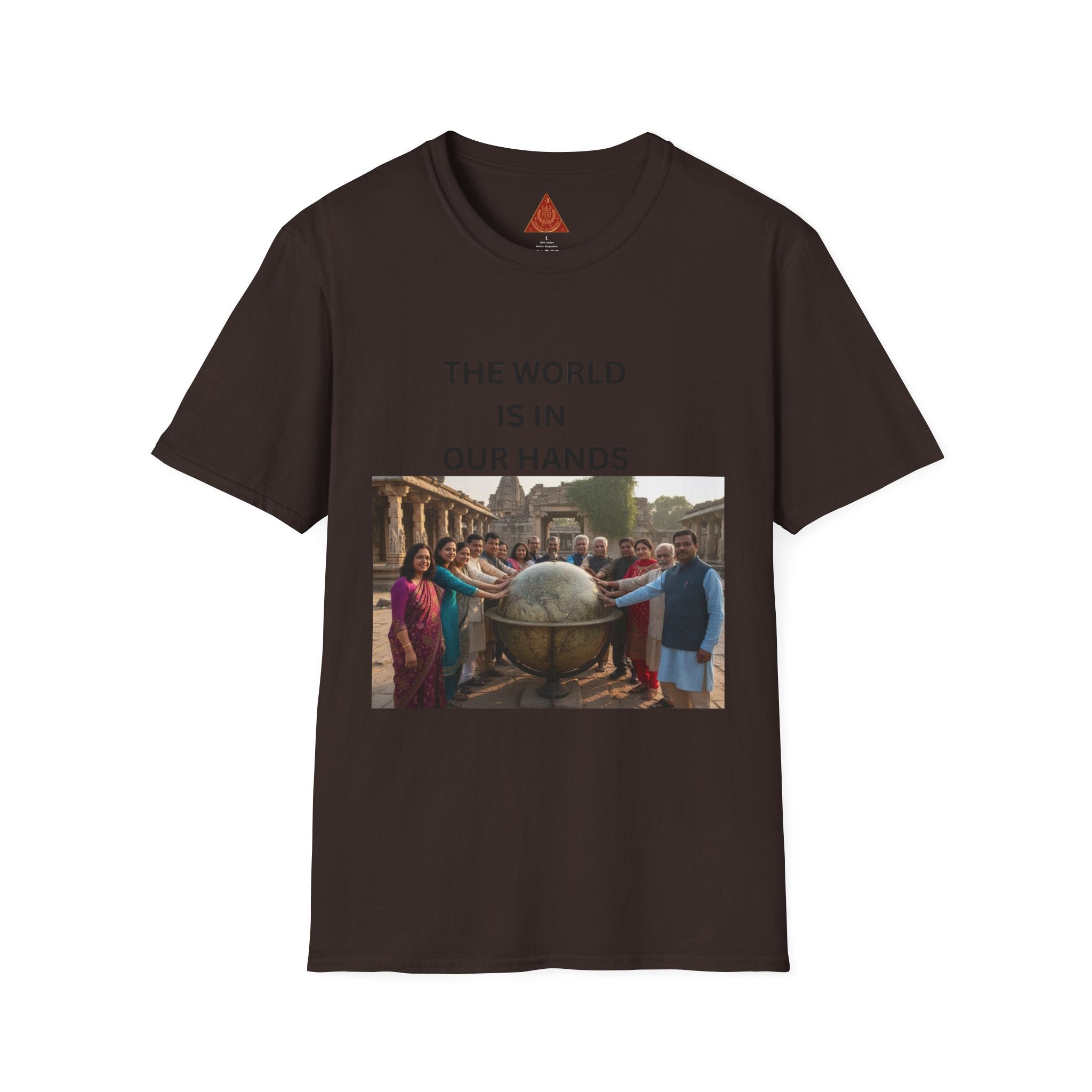 Trono Supremo | Contemporary | The World Is In Our Hands T-Shirt