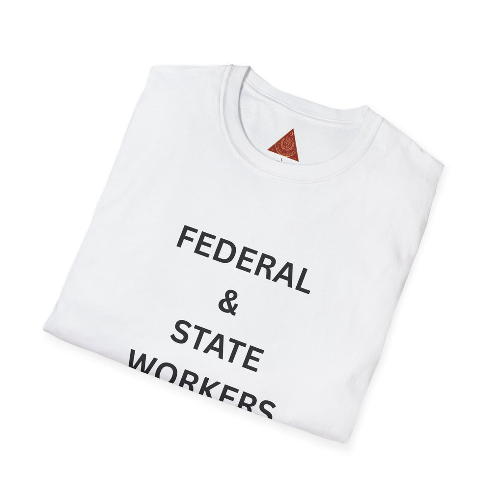 Trono Supremo  |  Contemporary  |  Federal & State Workers T-Shirt — "Thank You For Your Positive Service" Appreciation Tee