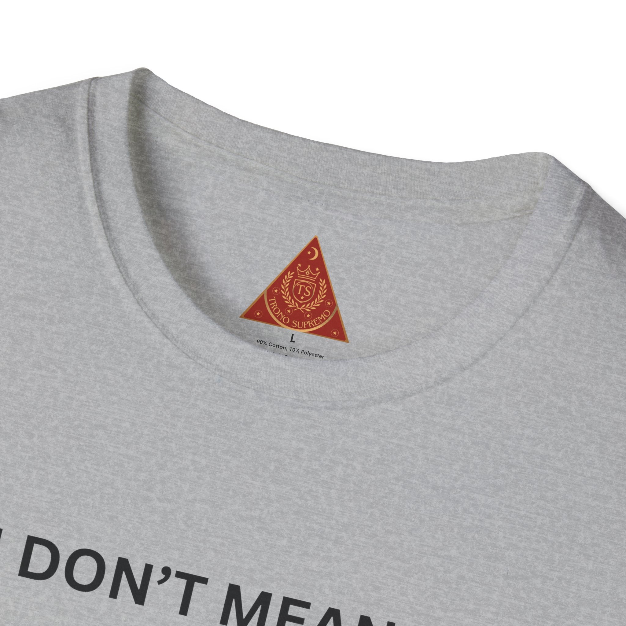 Trono Supremo  |  Contemporary  |  I Don't Mean to Brag But I Stay in My Bag T-Shirt — Funny Cat Money Bag Graphic Tee