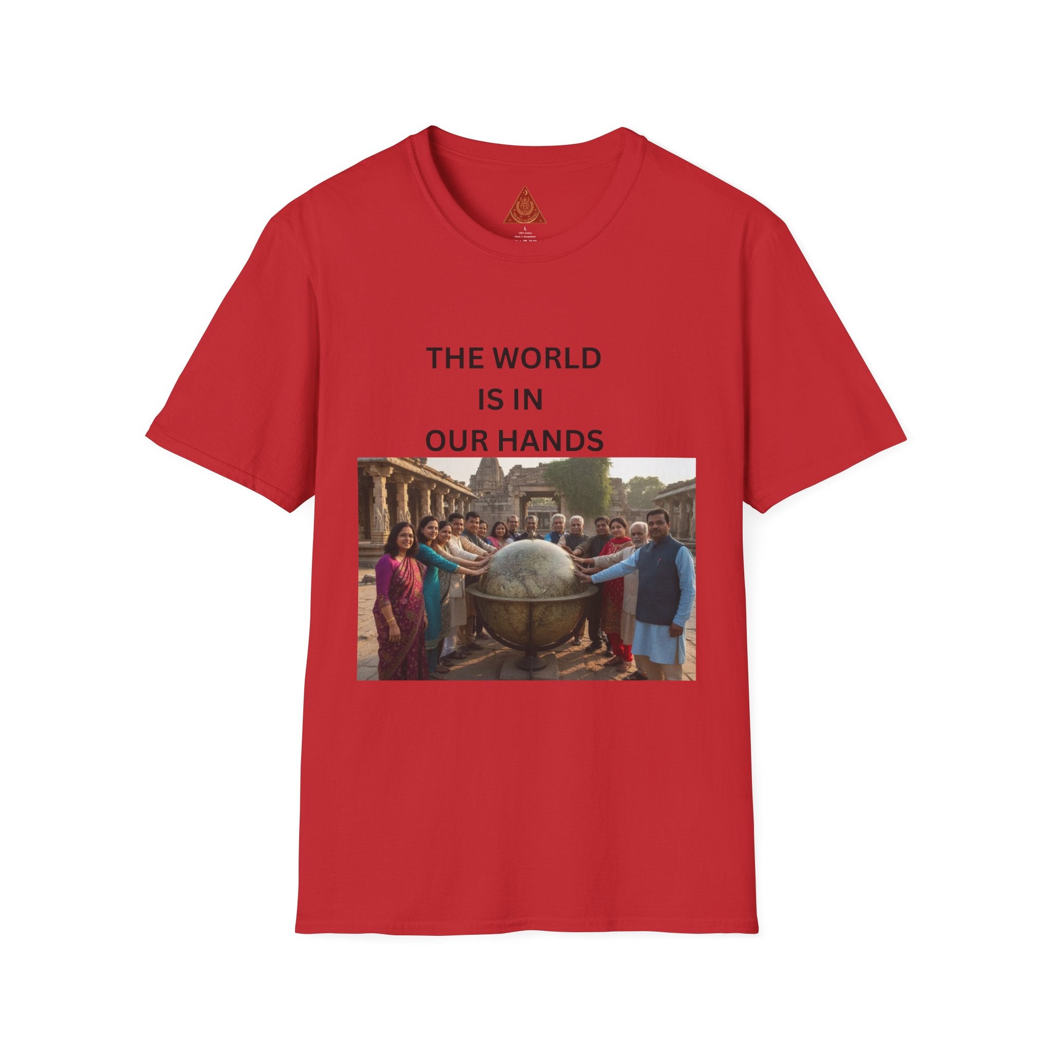 Trono Supremo | Contemporary | The World Is In Our Hands T-Shirt