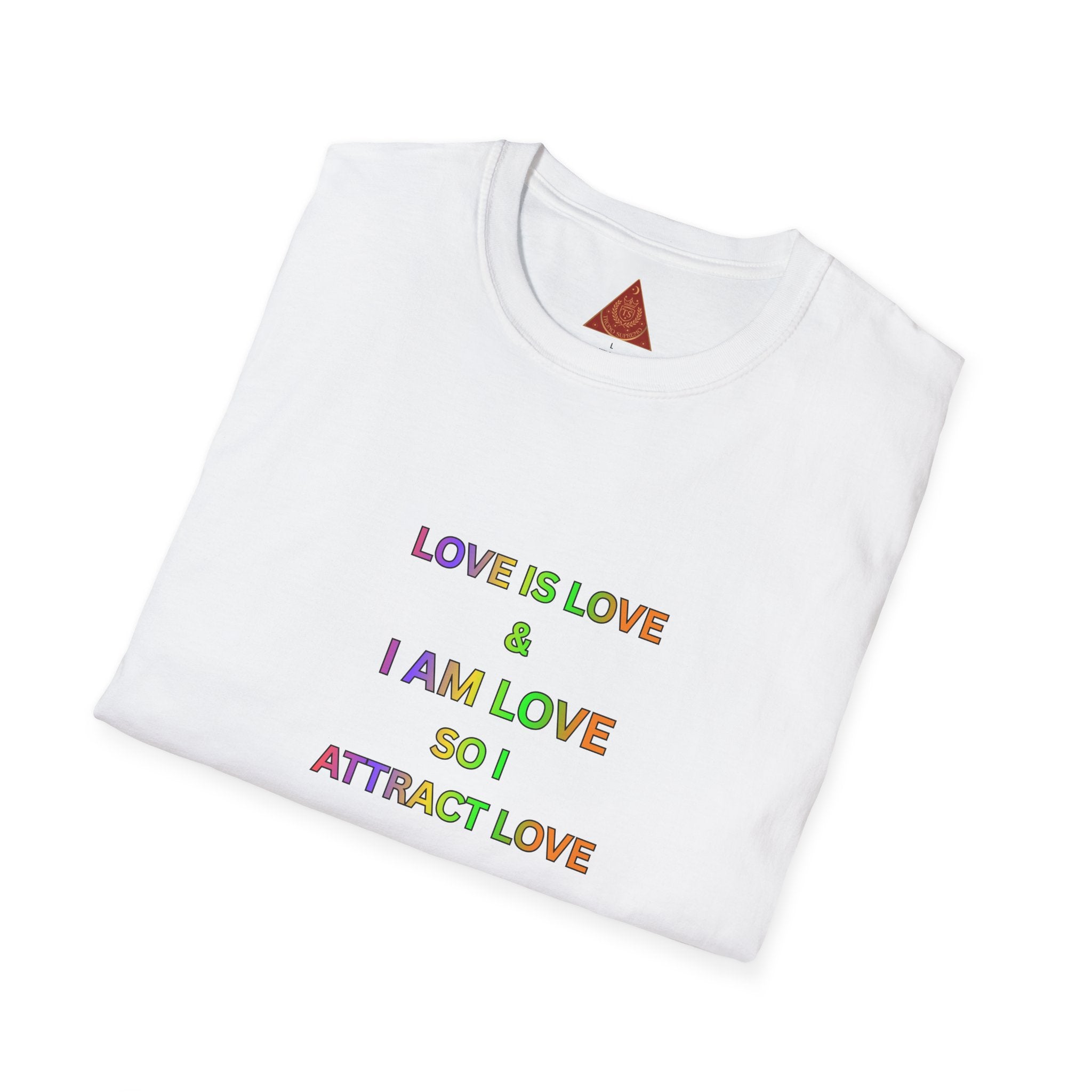 Trono Supremo | Contemporary  |   "Love Is Love" -- Universal Kindness and Acceptance T shirt