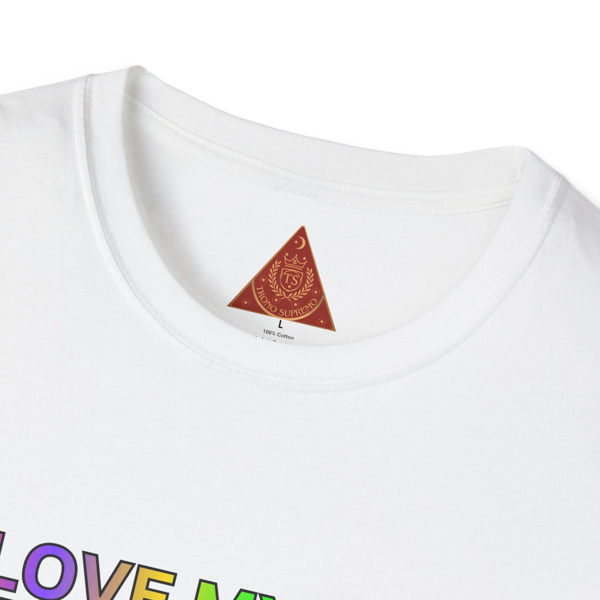 Trono Supremo |  Contemporary  | Self-Love Motivational T-Shirt — "I Love Myself Just the Way I Am; But I'm Constantly Improving Everyday"