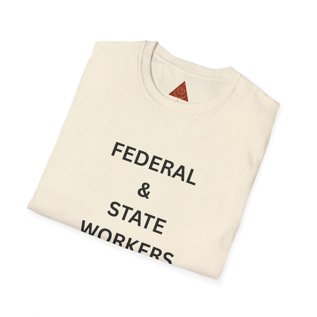 Trono Supremo  |  Contemporary  |  Federal & State Workers T-Shirt — "Thank You For Your Positive Service" Appreciation Tee