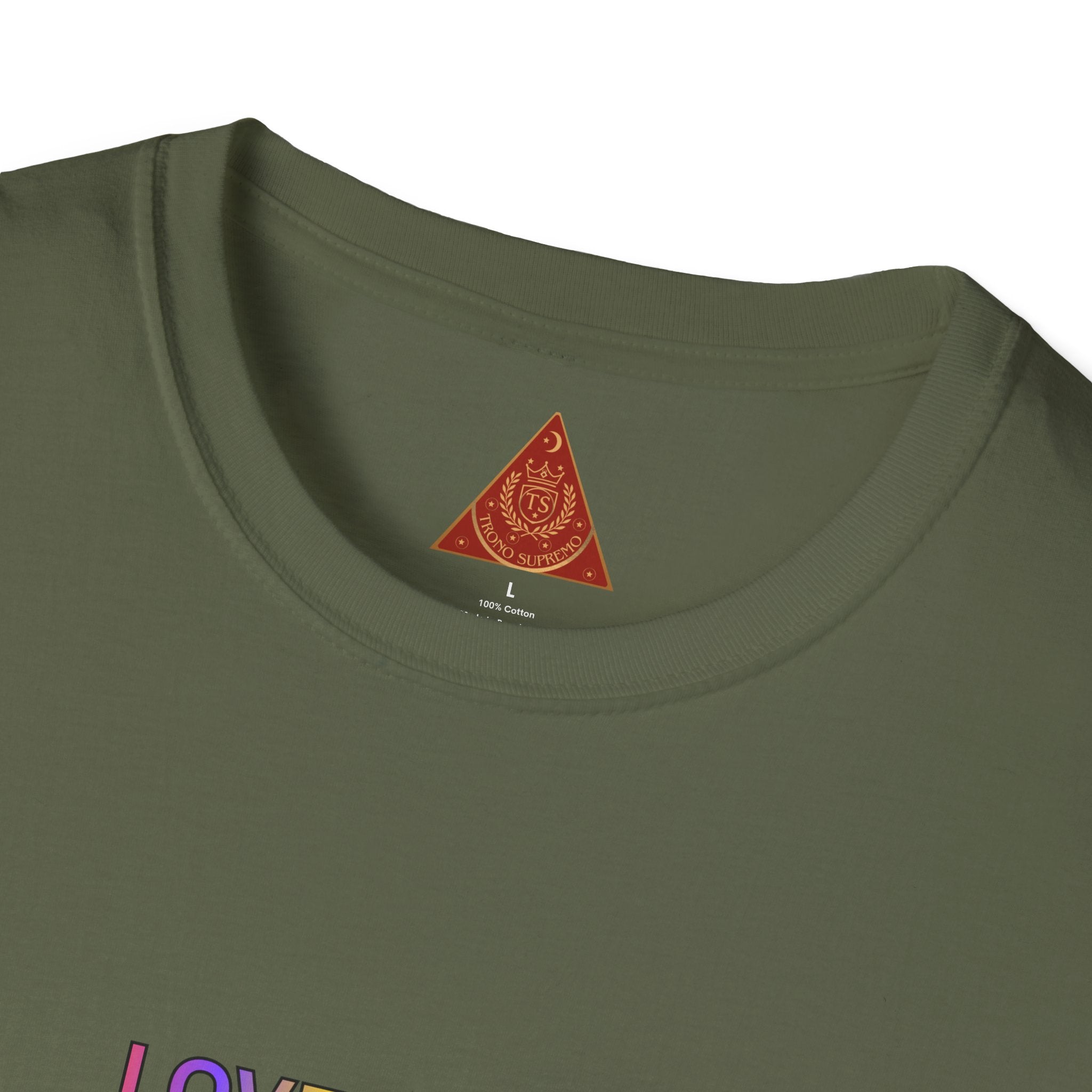 Trono Supremo | Contemporary  |   "Love Is Love" -- Universal Kindness and Acceptance T shirt
