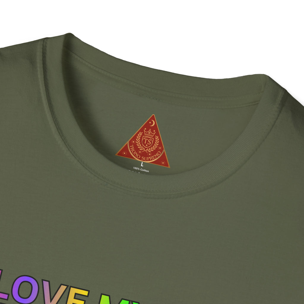 Trono Supremo |  Contemporary  | Self-Love Motivational T-Shirt — "I Love Myself Just the Way I Am; But I'm Constantly Improving Everyday"