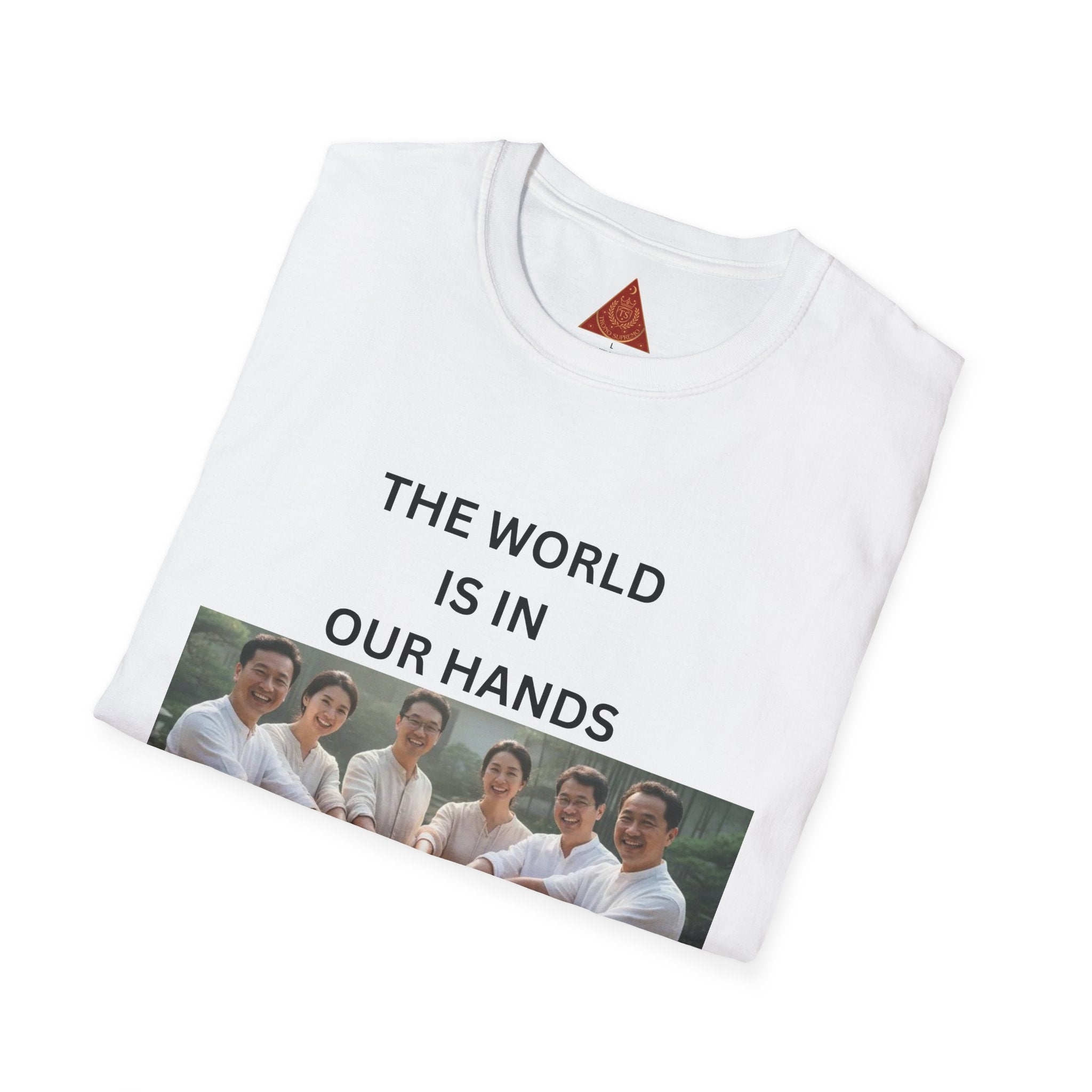 Trono Supremo | Contemporary | The World Is In Our Hands T-Shirt
