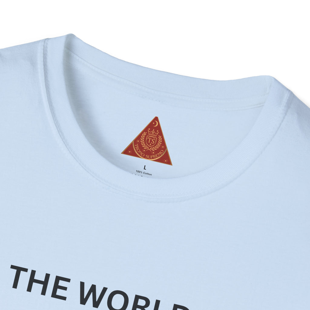 Trono Supremo | Contemporary | The World Is In Our Hands T-Shirt — Environmental Awareness Graphic Tee