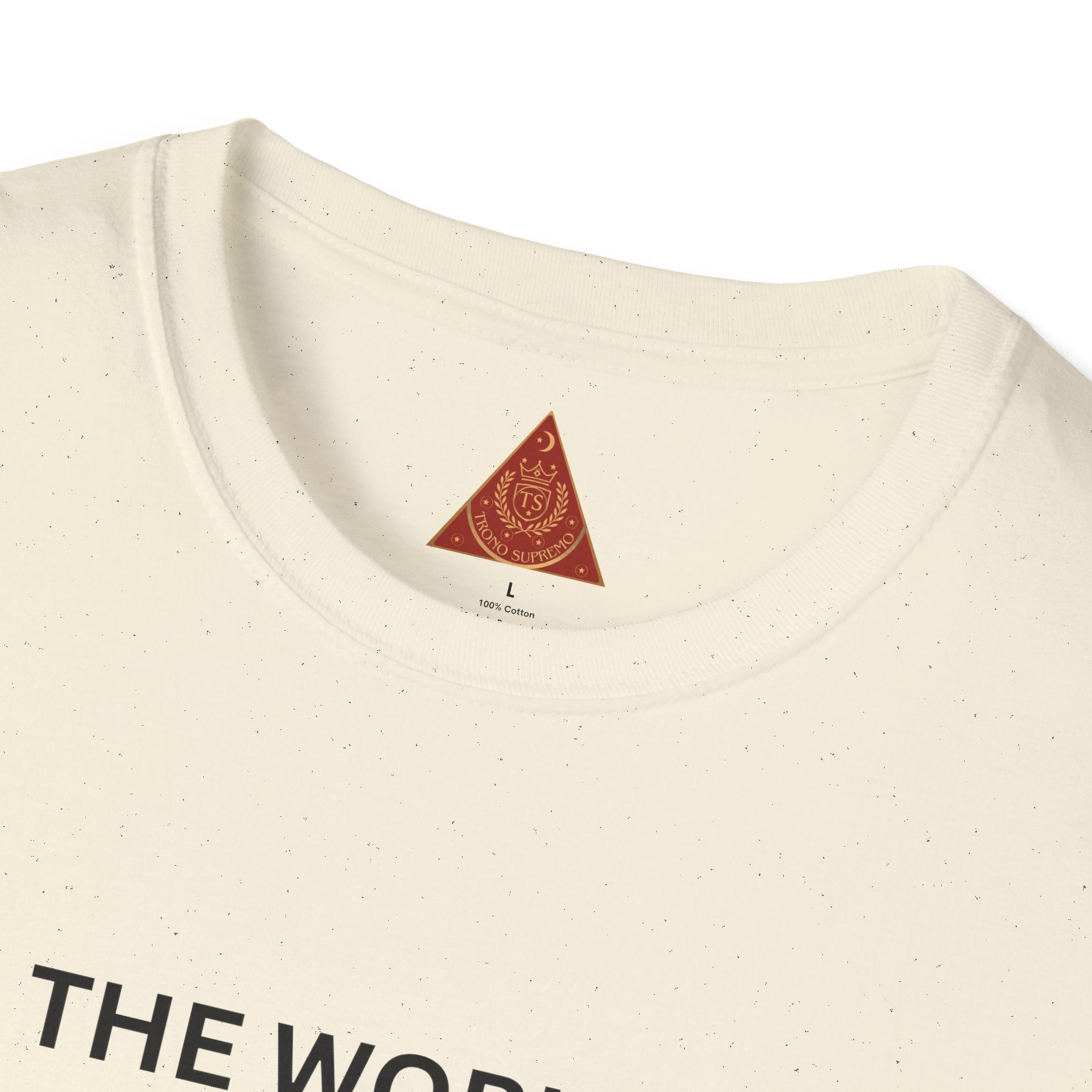 Trono Supremo | Contemporary | The World Is In Our Hands T-Shirt — Earth & Unity Graphic Tee