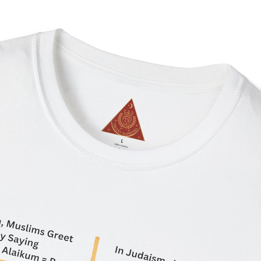 Muslims & Jews Unite Peace T-Shirt — Interfaith Harmony Graphic Tee