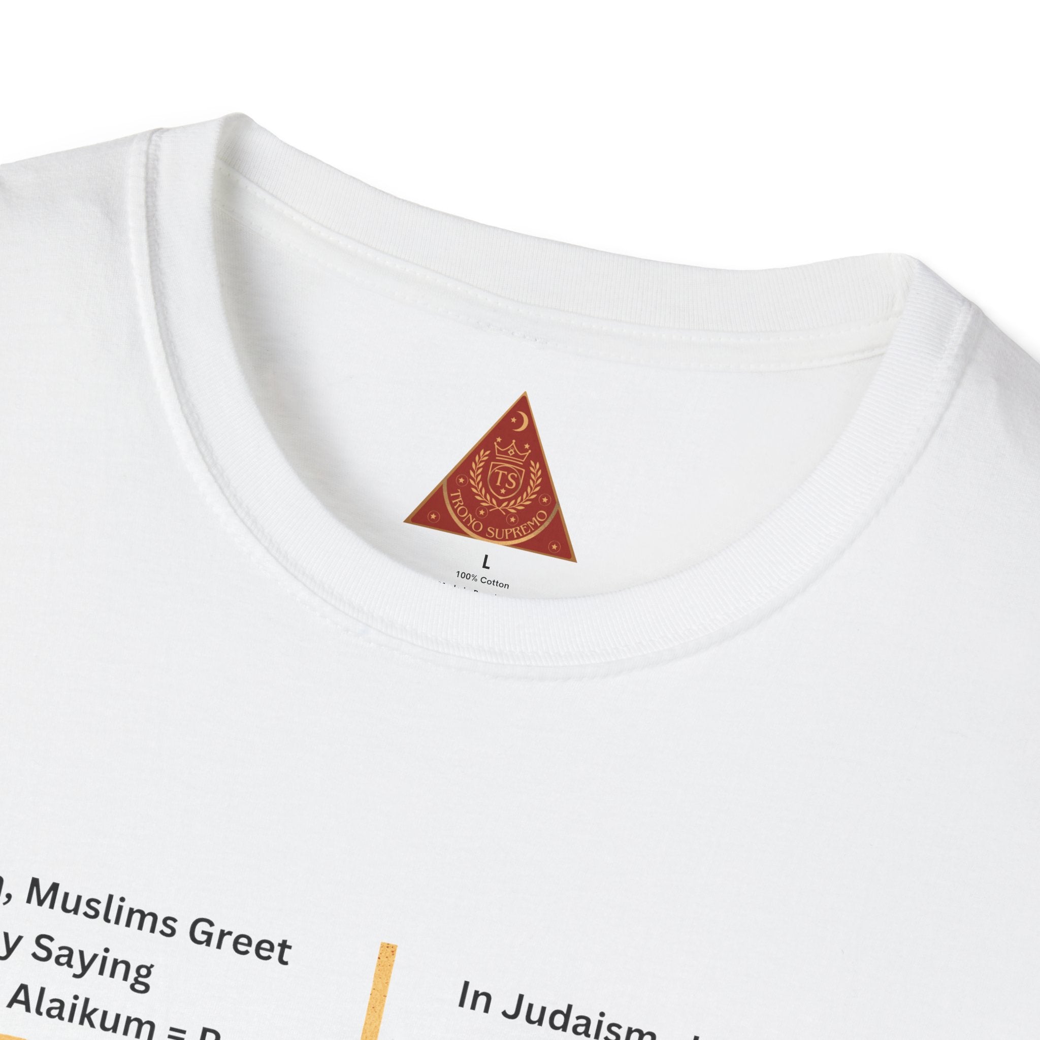 Muslims & Jews Unite Peace T-Shirt — Interfaith Harmony Graphic Tee