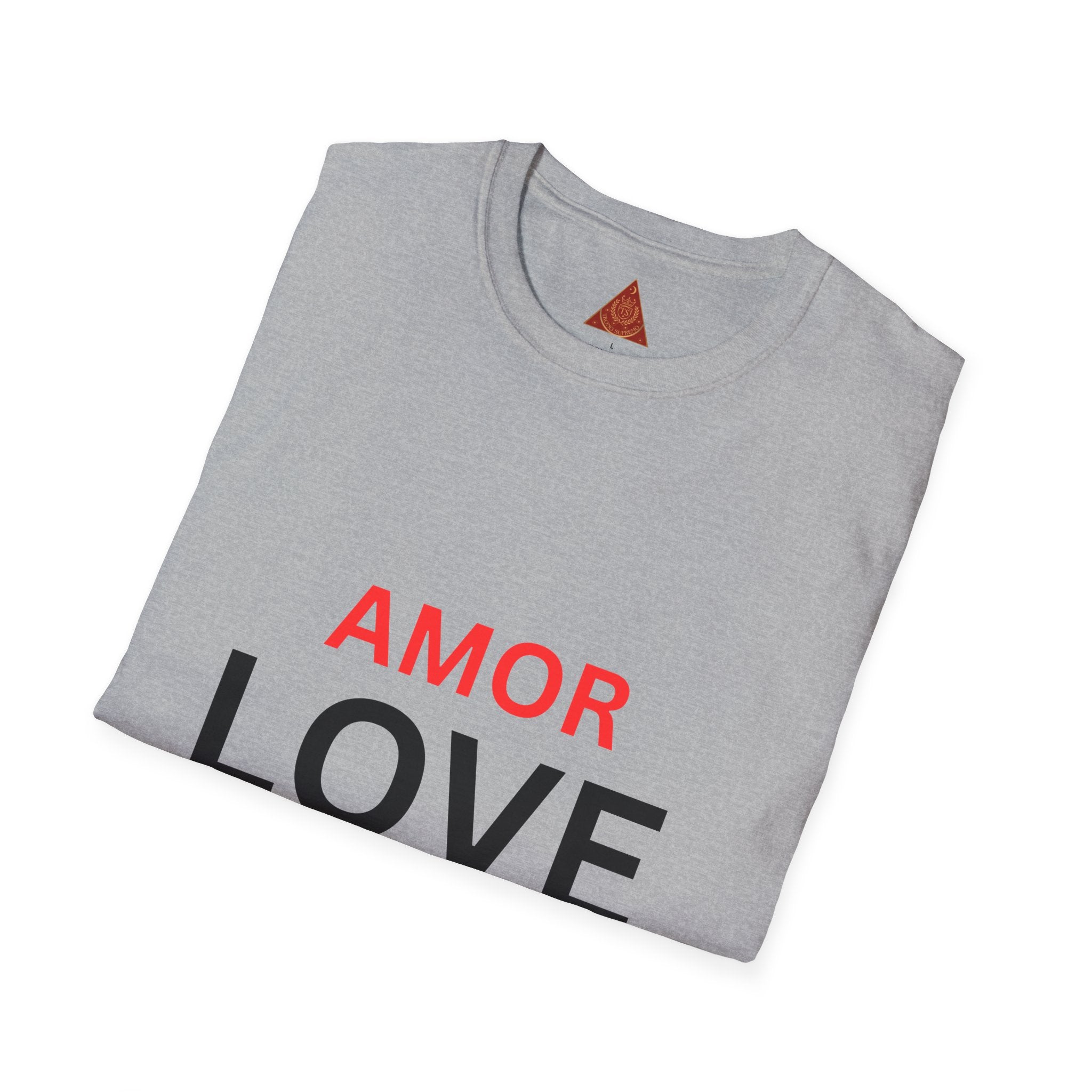 Trono Supremo | Contemporary | Love / Amor T-Shirt — “Love Instead of Hate” Bilingual Graphic Tee
