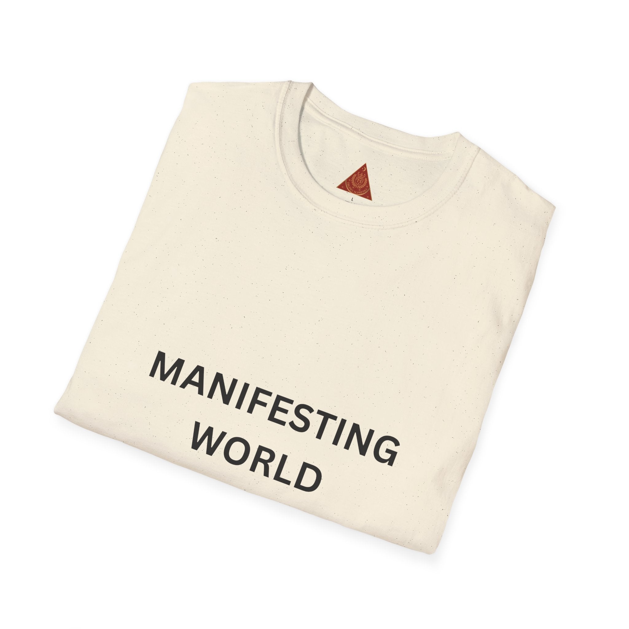 Trono Supremo | Contemporary | T-Shirt — "Manifesting World Peace" Positive Message Tee