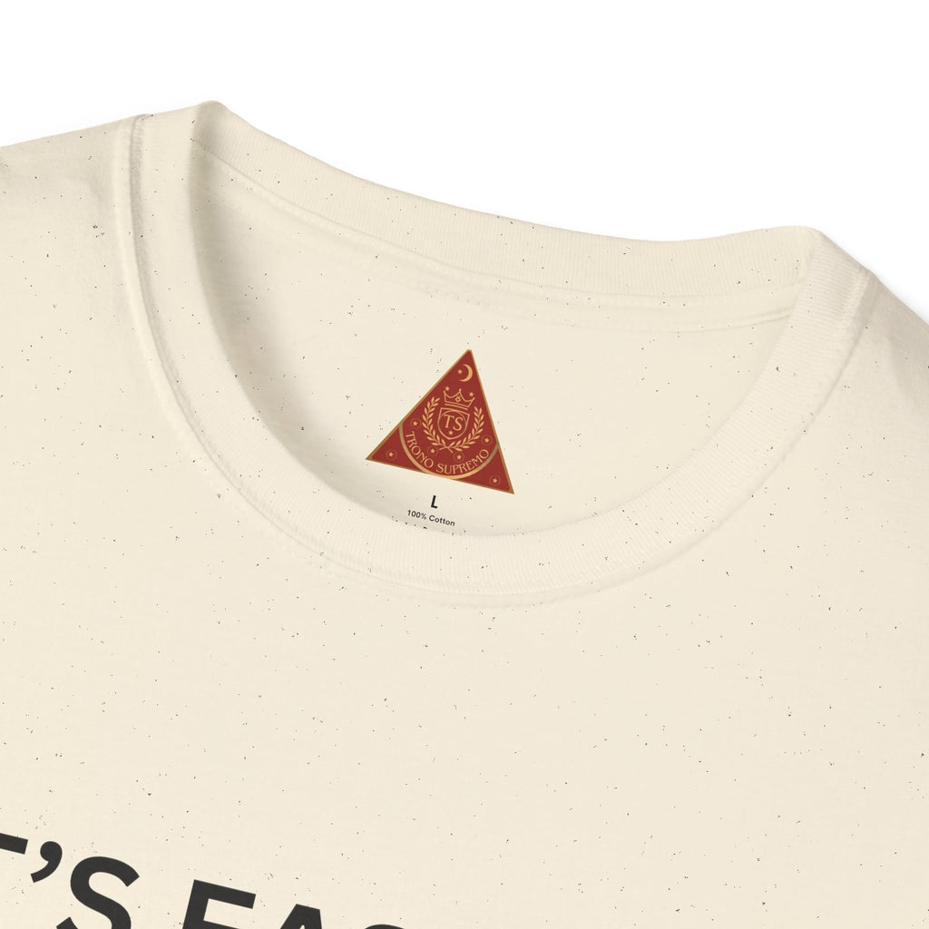 Trono Supremo |  Contemporary  | Easter Church Joke T-Shirt — "It's Easter! So I'll Attend Church Today Because I'm a Chreaster! No Judgement Please!"