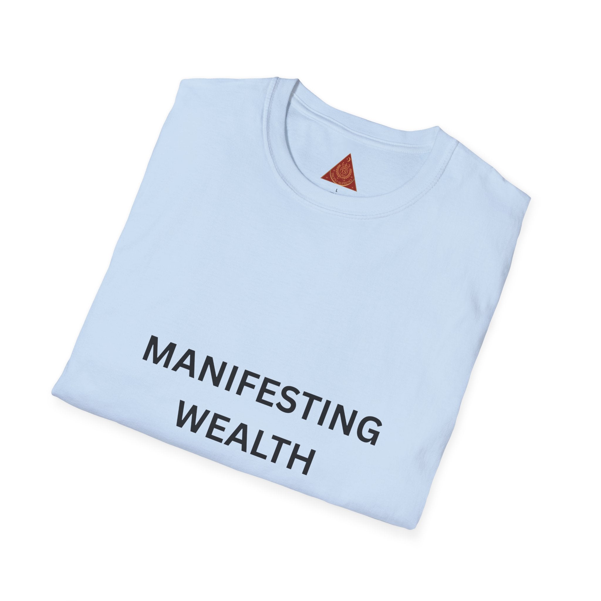 Trono Supremo | Contemporary | Manifesting Wealth T-Shirt –  Affirmation Tee for Abundance & Intentional Living