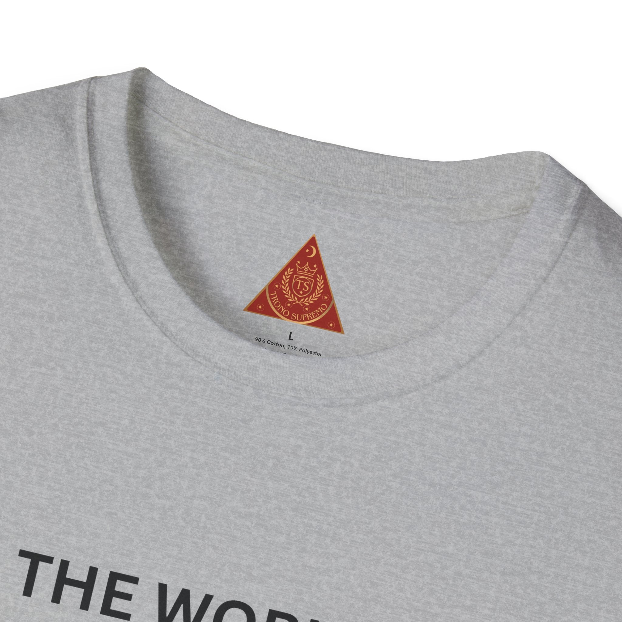 Trono Supremo | Contemporary | The World Is In Our Hands T-Shirt — Earth & Unity Graphic Tee