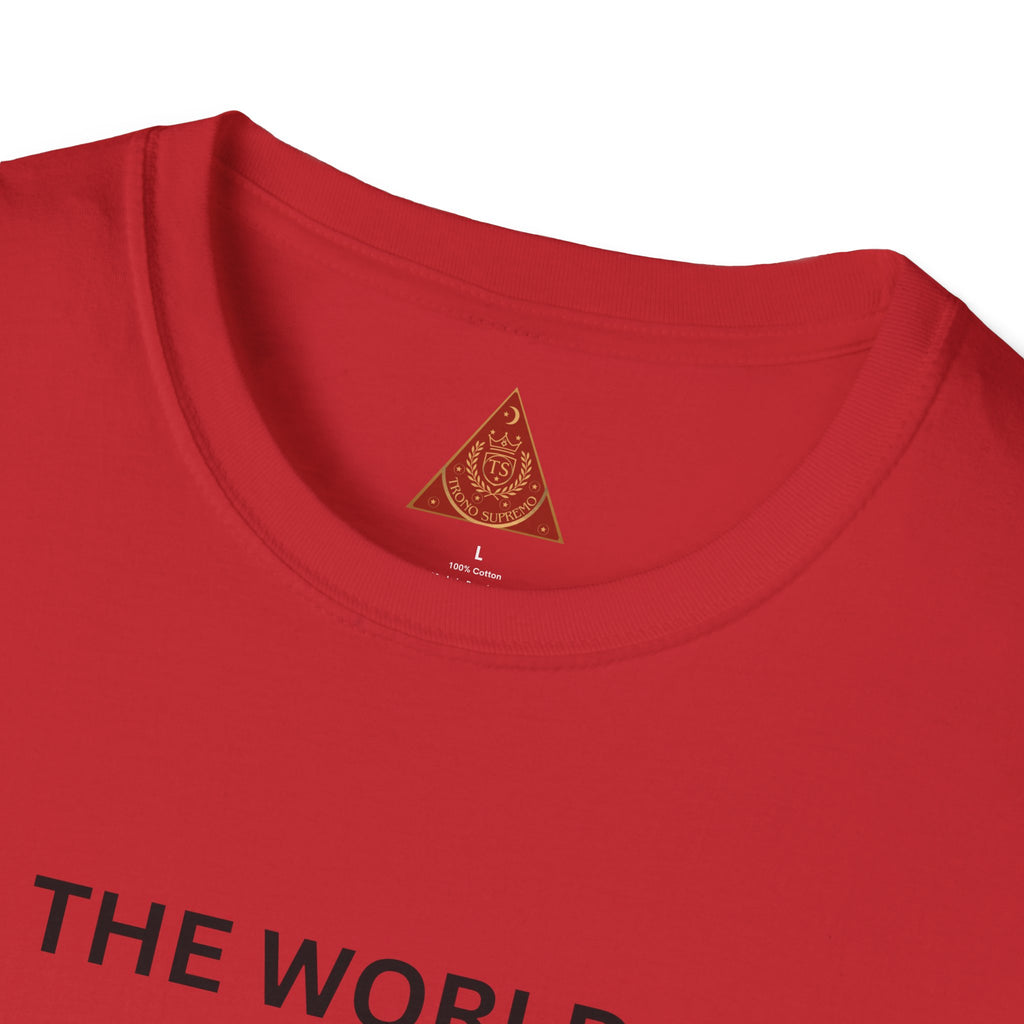 Trono Supremo { Contemporary |  Kids & Family T-Shirt — "The World Is In Our Hands" Inspirational Tee