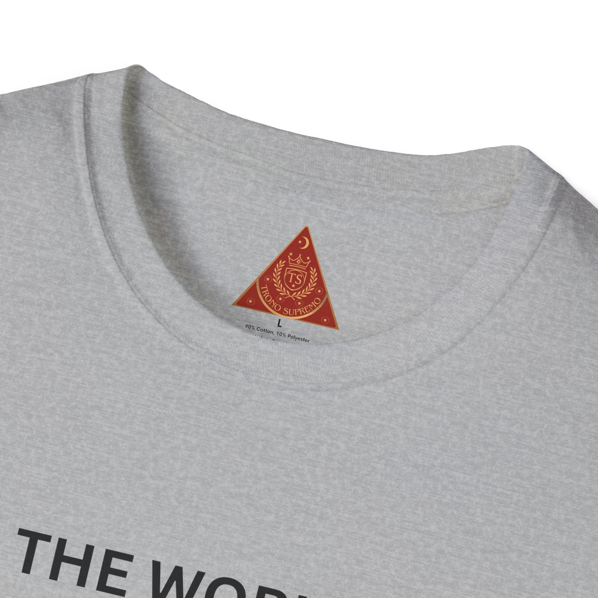 Trono Supremo | Contemporary | The World Is In Our Hands T-Shirt — Environmental Awareness Tee