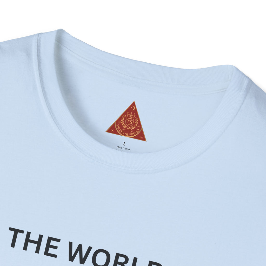 Trono Supremo { Contemporary | T-Shirt — "The World Is In Our Hands" Group Photo Global Unity Tee