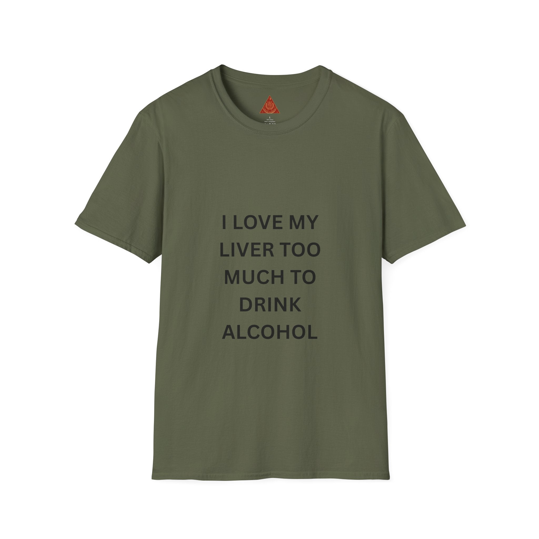 Trono Supremo | Contemporary | I Love My Liver Too Much To Drink Alcohol T-Shirt