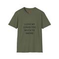 Trono Supremo | Contemporary  |  T-Shirt — “I Love My Lungs Too Much To Smoke” Anti-Smoking Graphic Tee