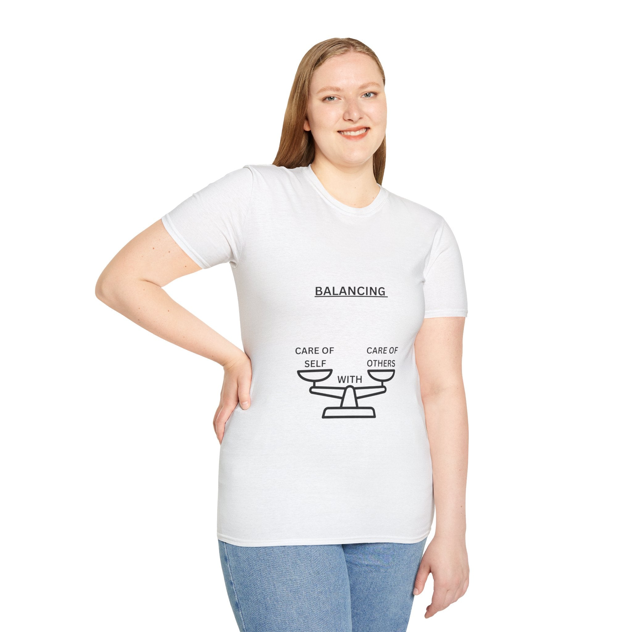 Trono Supremo | Contemporary  |  Balancing: Care of Self vs Care of Others Graphic T-Shirt