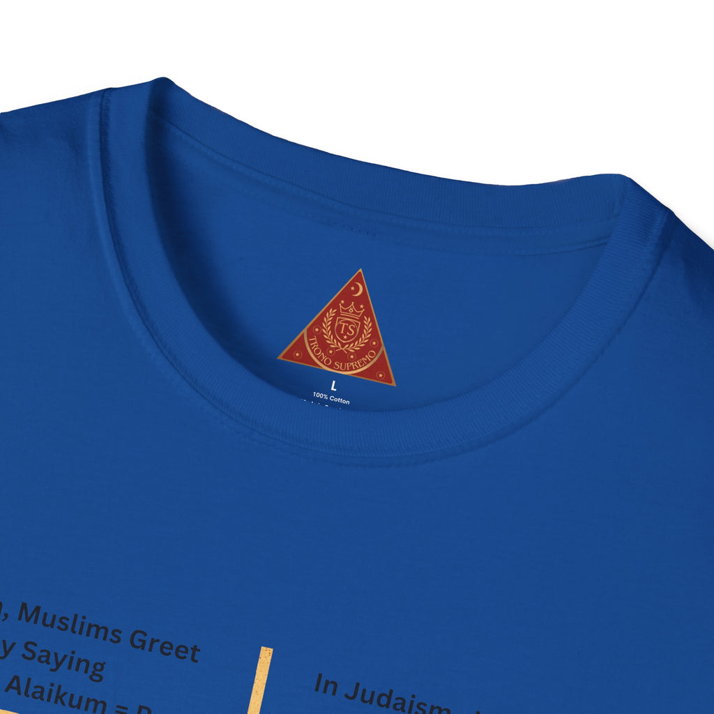 Muslims & Jews Unite Peace T-Shirt — Interfaith Harmony Graphic Tee