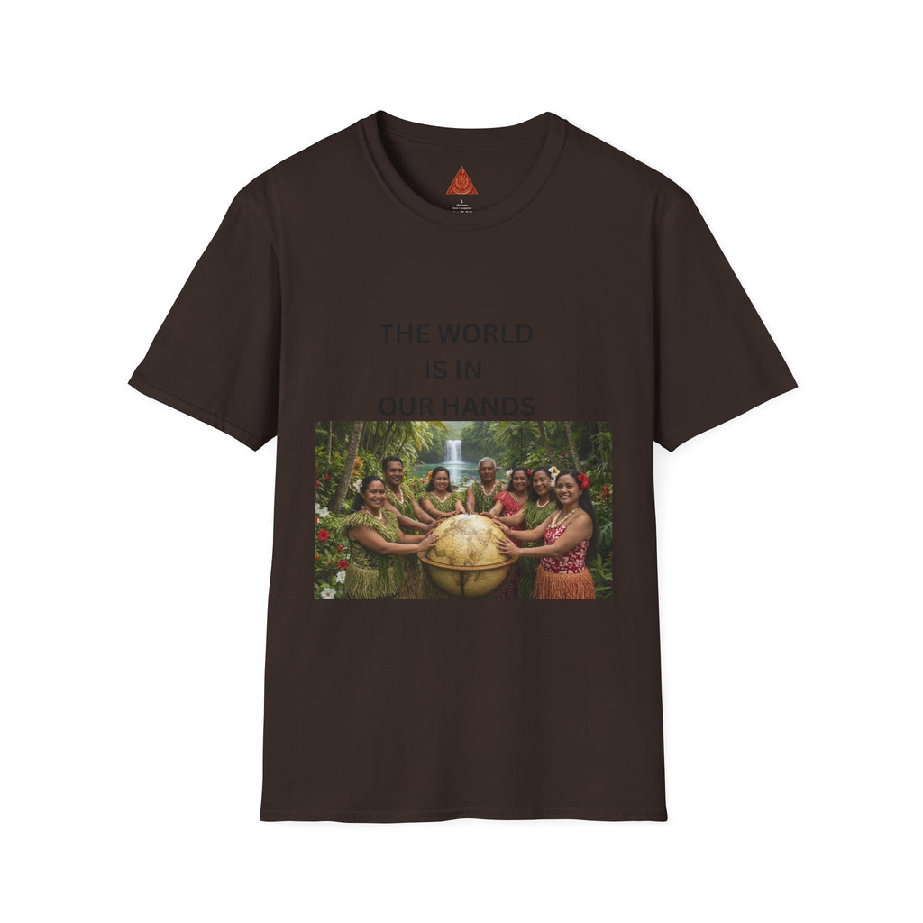 Trono Supremo { Contemporáneo | Camiseta — El Mundo Está En Nuestras Manos (Cuidado de la Tierra y la Comunidad)