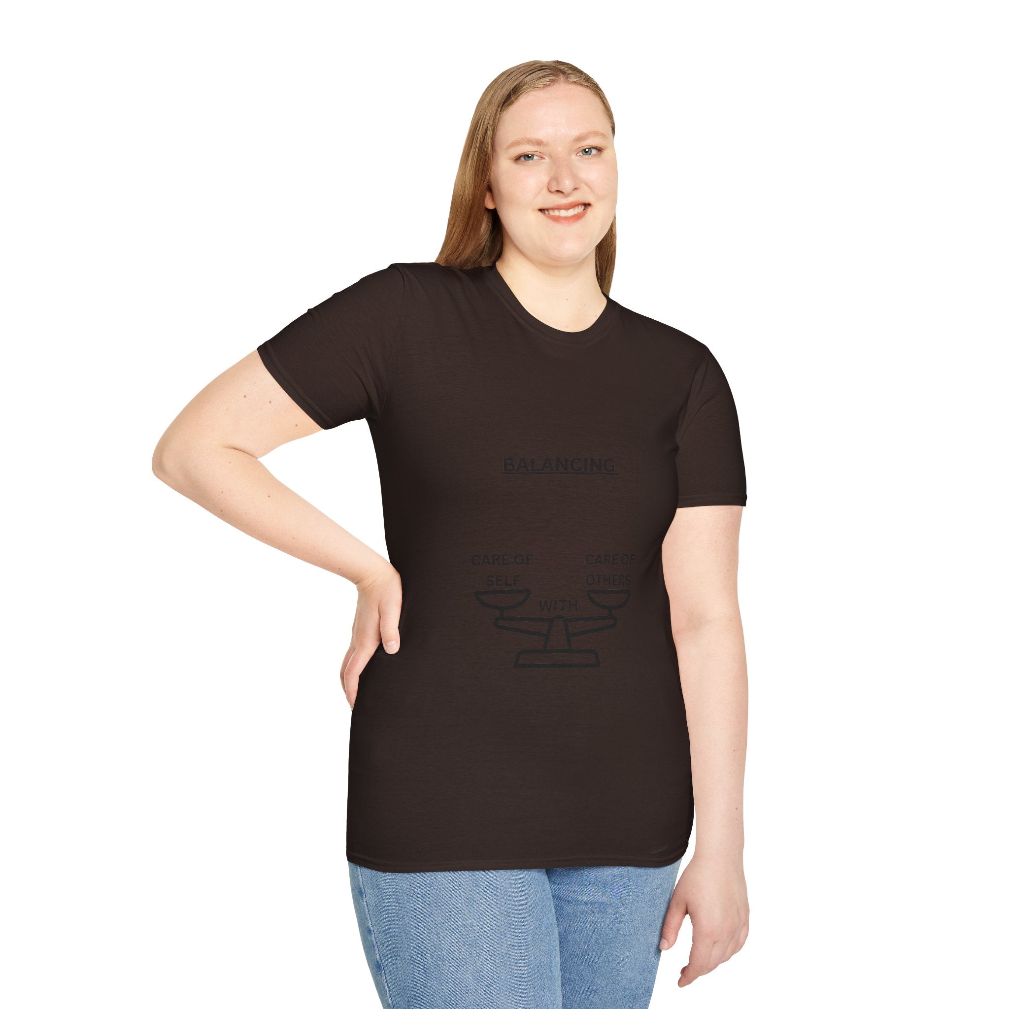 Trono Supremo | Contemporary  |  Balancing: Care of Self vs Care of Others Graphic T-Shirt