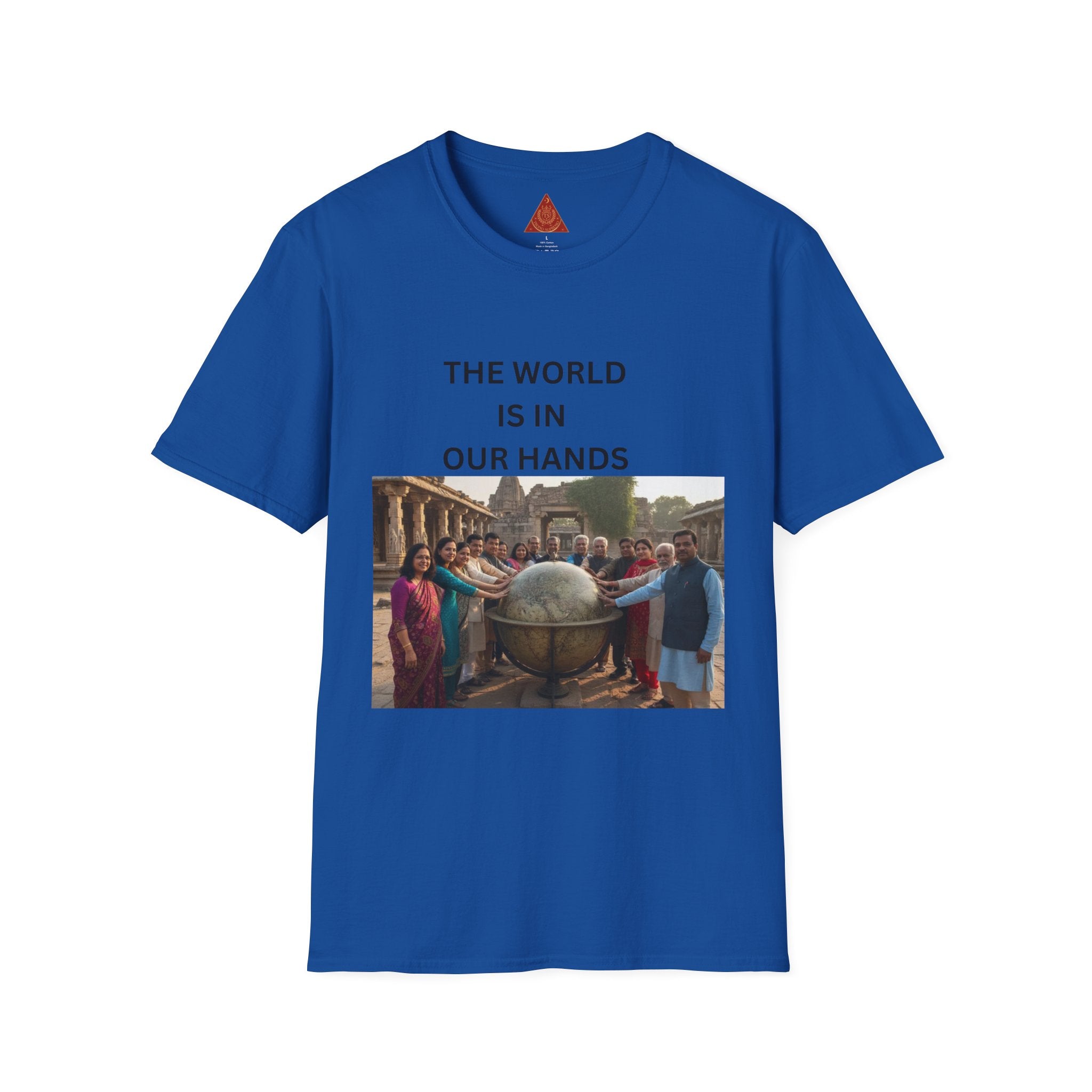 Trono Supremo | Contemporary | The World Is In Our Hands T-Shirt