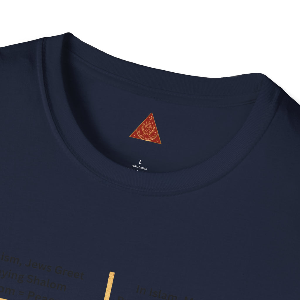 Jews & Muslims Together T-Shirt — Interfaith Unity Peace Tee