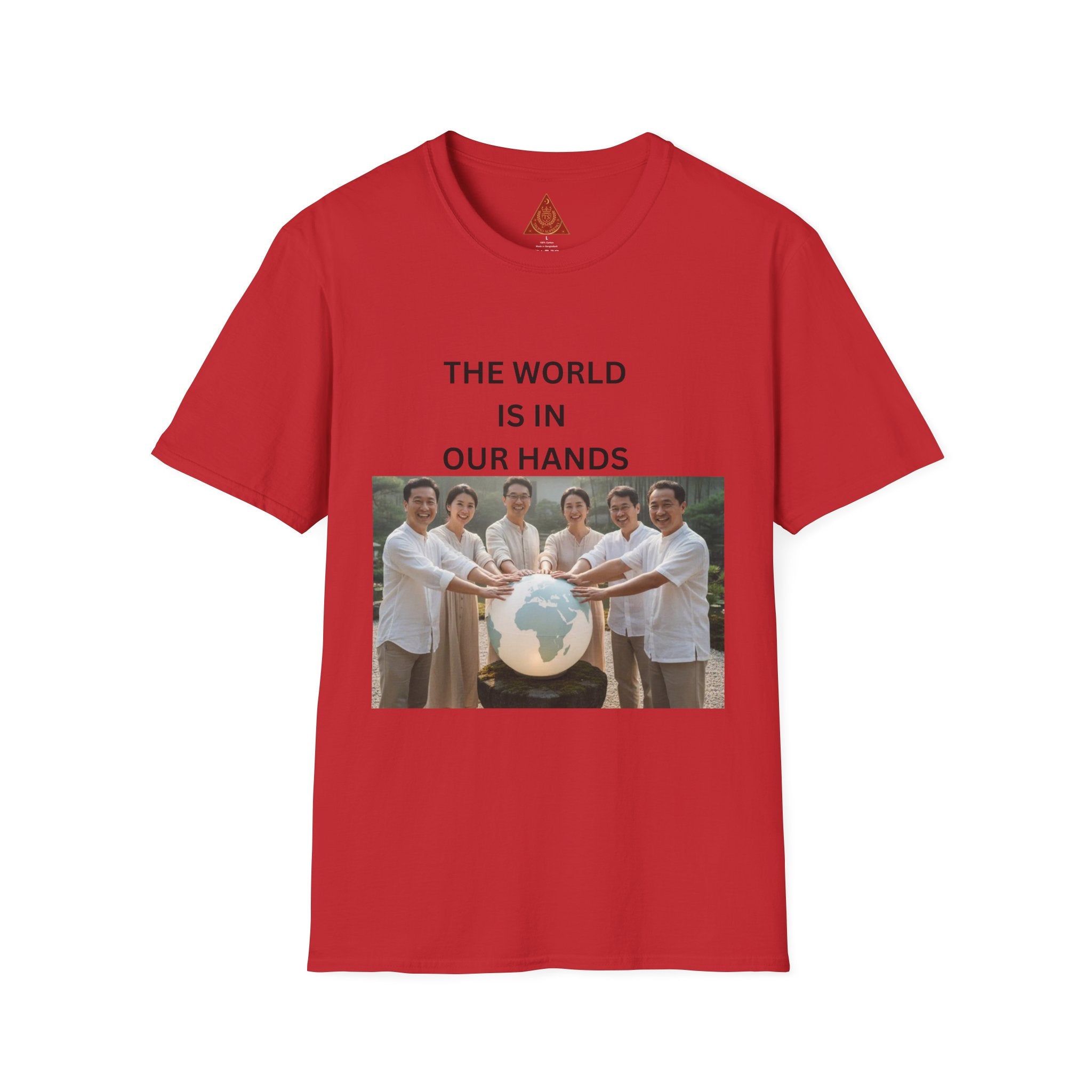 Trono Supremo | Contemporary | The World Is In Our Hands T-Shirt