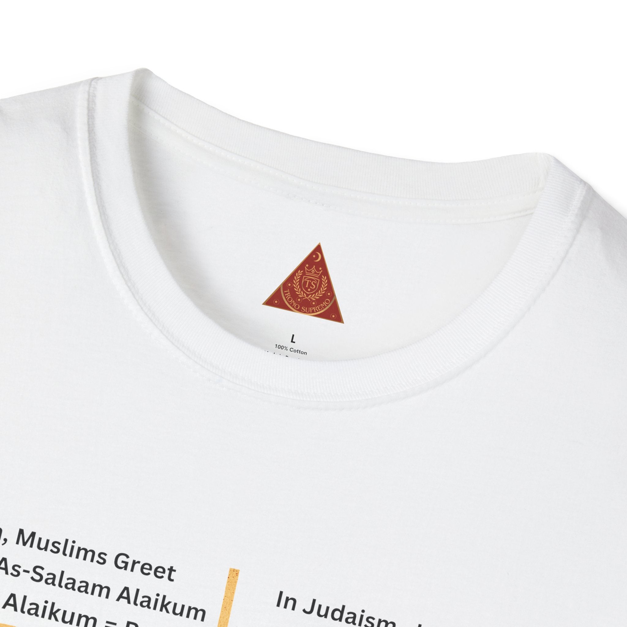 Trono Supremo |  Muslims & Jews Peace T-Shirt – 'Peace, Hope, Unity' Interfaith Design