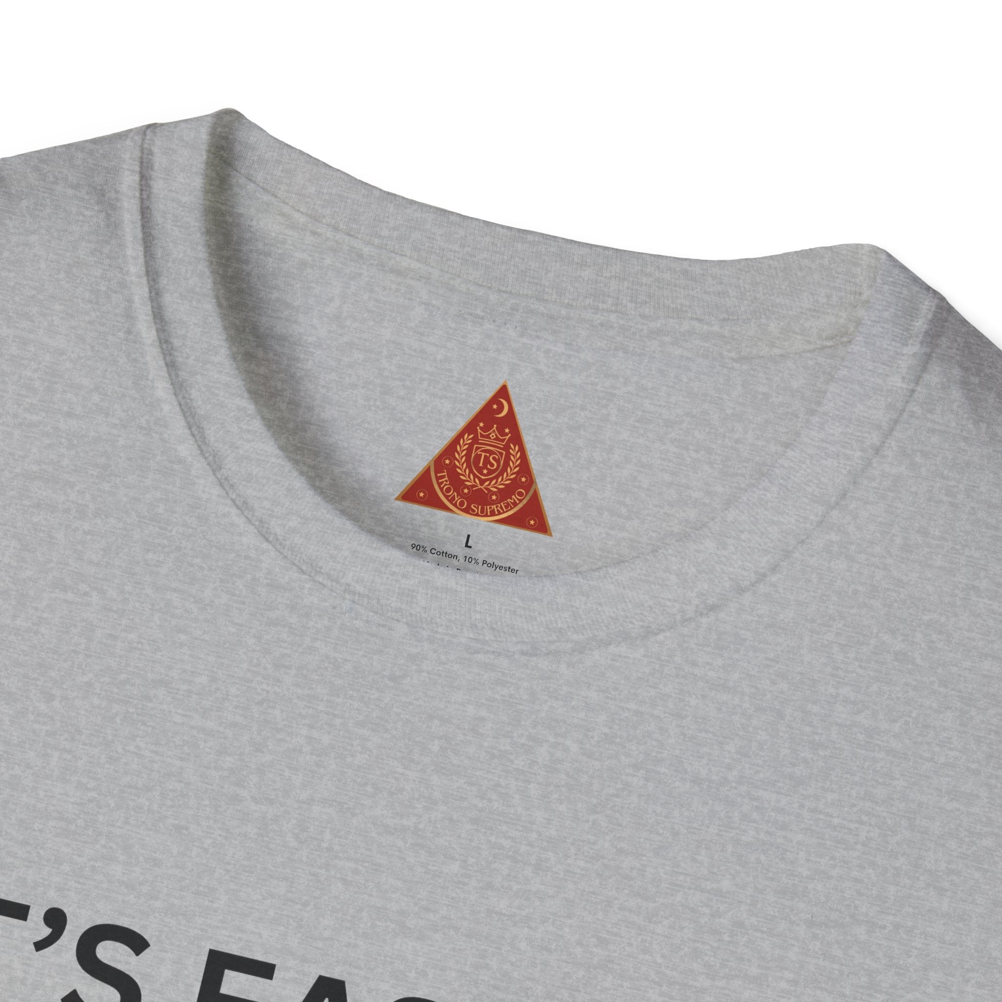 Trono Supremo |  Contemporary  |  Easter Chreaster T-Shirt — "It's Easter! I'll attend church today, because I'm a chreaster! No judgement please!"