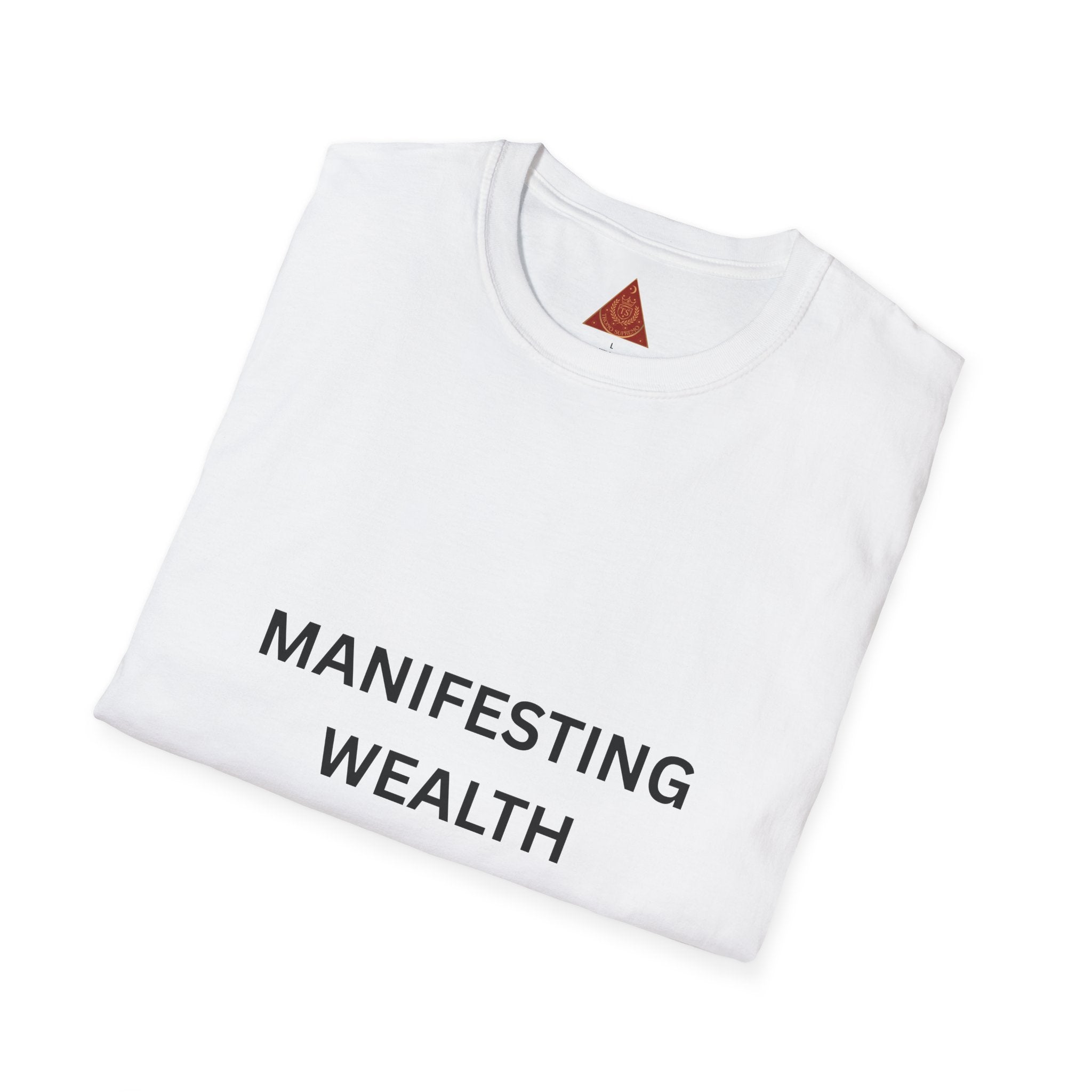 Trono Supremo | Contemporary | Manifesting Wealth T-Shirt –  Affirmation Tee for Abundance & Intentional Living