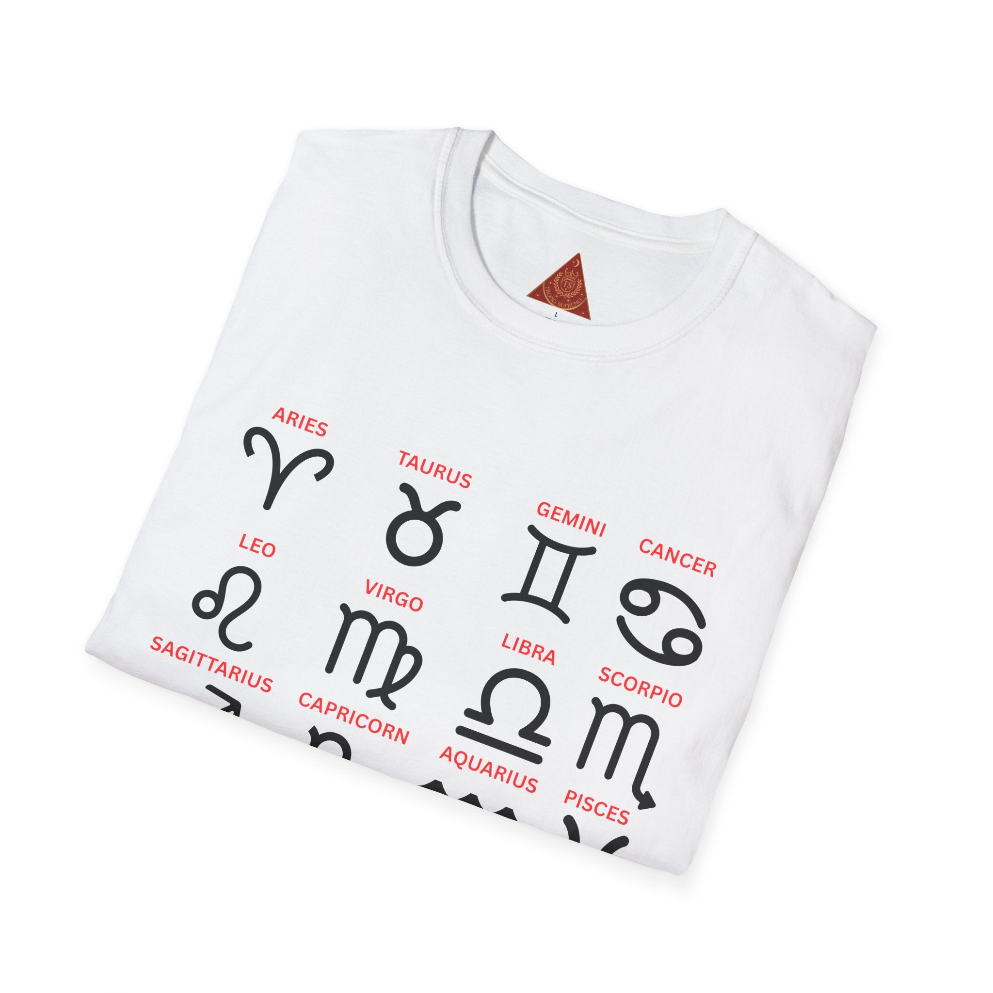 Trono Supremo  |  Contemporary  |  Zodiac Signs  Unisex T-Shirt — "There Is Good In Every Sign" Astrology Tee