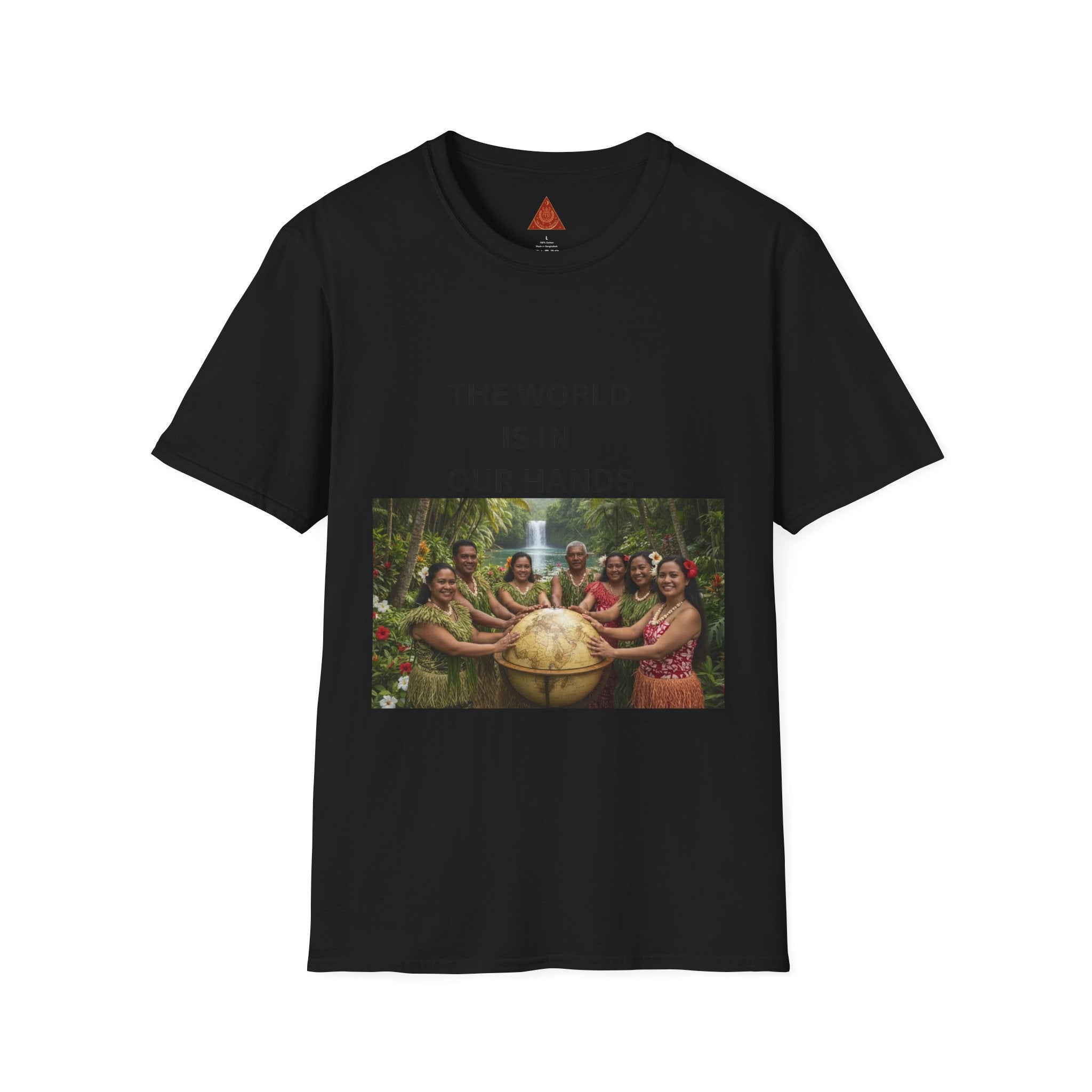 Trono Supremo { Contemporary | T-Shirt — The World Is In Our Hands Graphic Tee (Earth & Community Care)