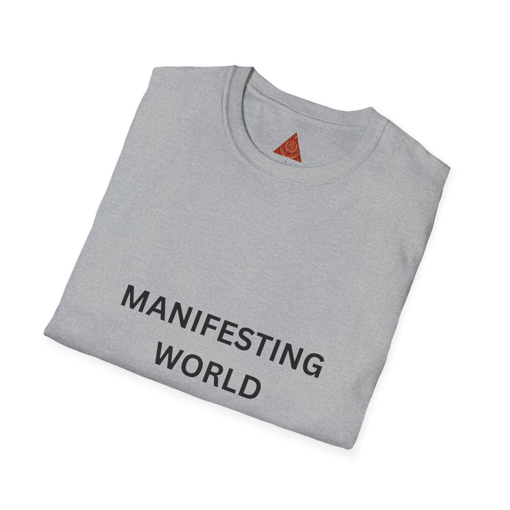 Trono Supremo | Contemporary | T-Shirt — "Manifesting World Peace" Positive Message Tee
