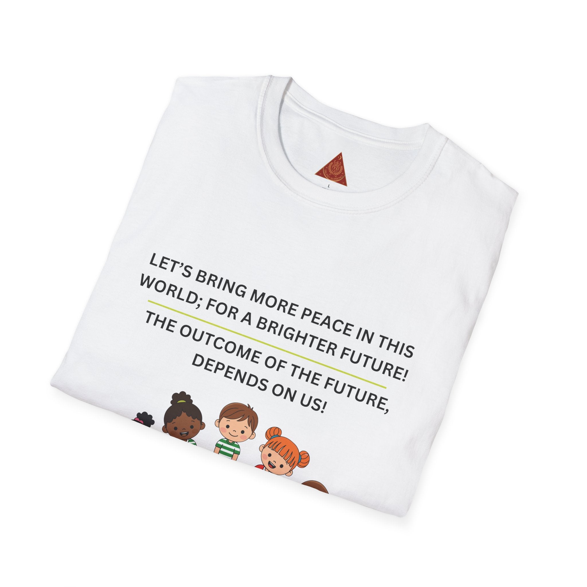 Trono Supremo |  Peace for Our Future T-Shirt — Kids Around the World Earth Day Tee