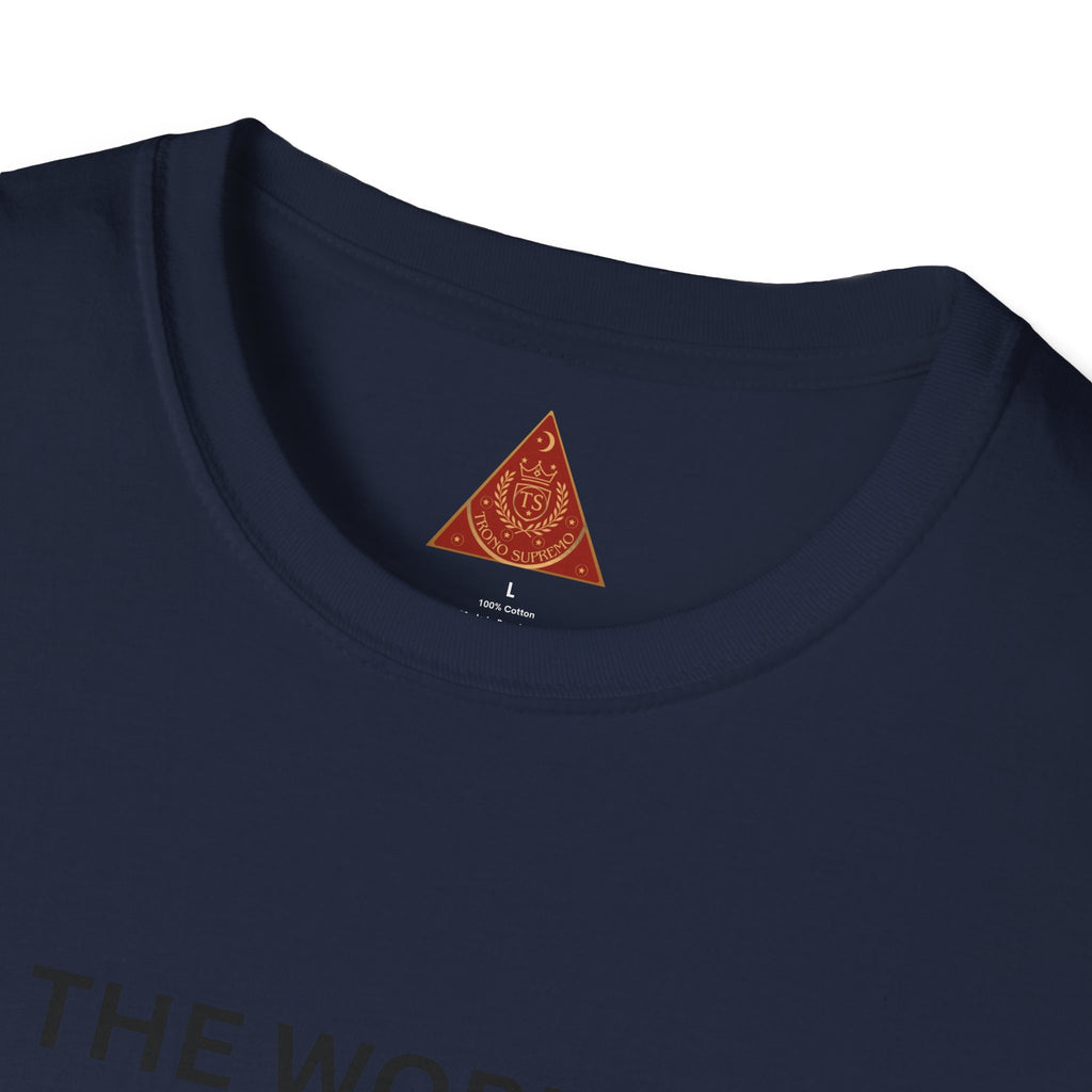 Trono Supremo | Contemporary | The World Is In Our Hands T-Shirt — Earth & Unity Graphic Tee
