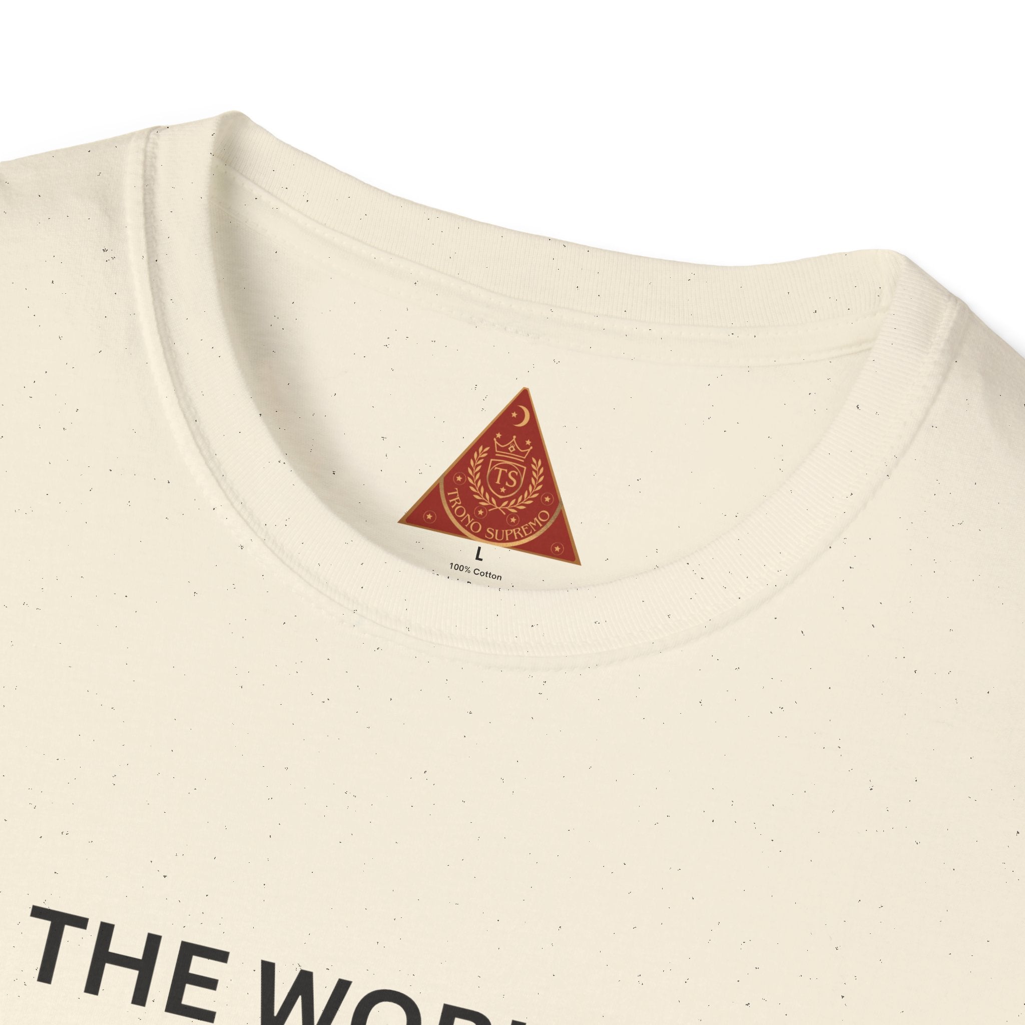 Trono Supremo | Contemporary | The World Is In Our Hands T-Shirt — Environmental Awareness Tee
