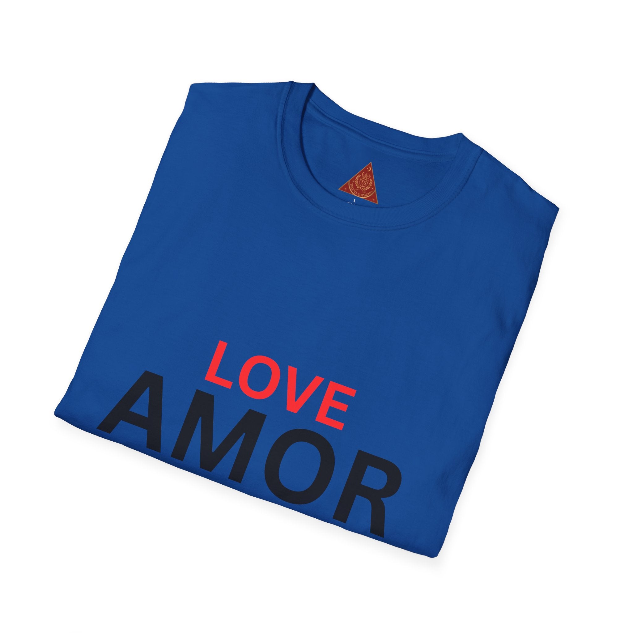 Trono Supremo { Contemporáneo | Camiseta Amor / Romántica — "Amor en lugar de Odio" Camiseta Gráfica Bilingüe