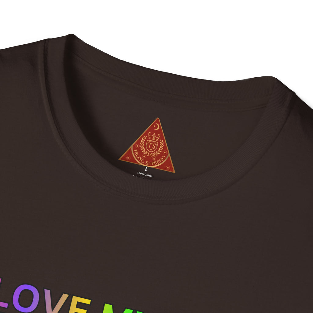 Trono Supremo |  Contemporary  | Self-Love Motivational T-Shirt — "I Love Myself Just the Way I Am; But I'm Constantly Improving Everyday"