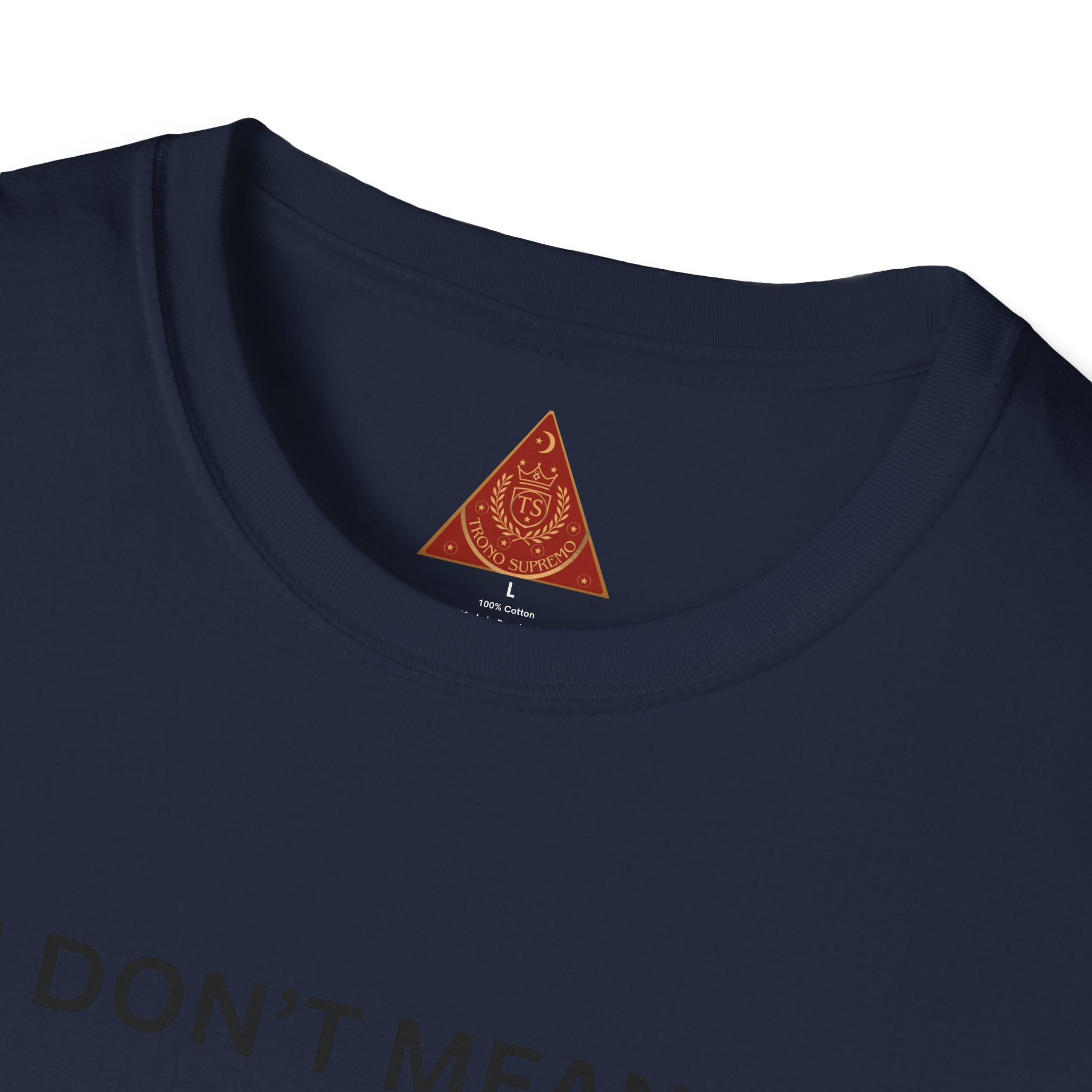 Trono Supremo  |  Contemporary  |  I Don't Mean to Brag But I Stay in My Bag T-Shirt — Funny Cat Money Bag Graphic Tee