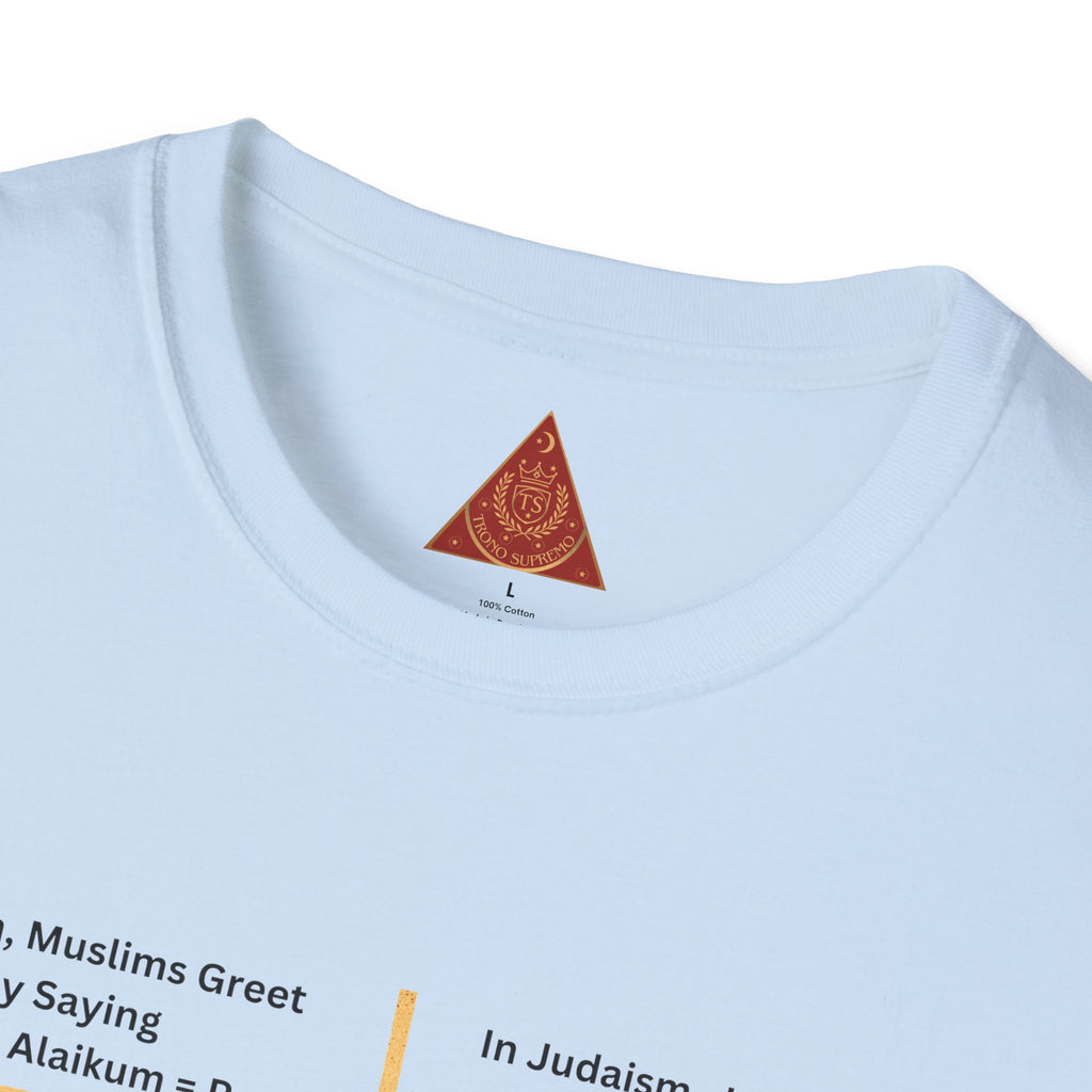 Muslims & Jews Unite Peace T-Shirt — Interfaith Harmony Graphic Tee