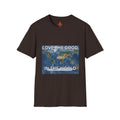 Trono Supremo | Contemporary | Love the Good in the World T-Shirt — Earth Map Positive Message Tee