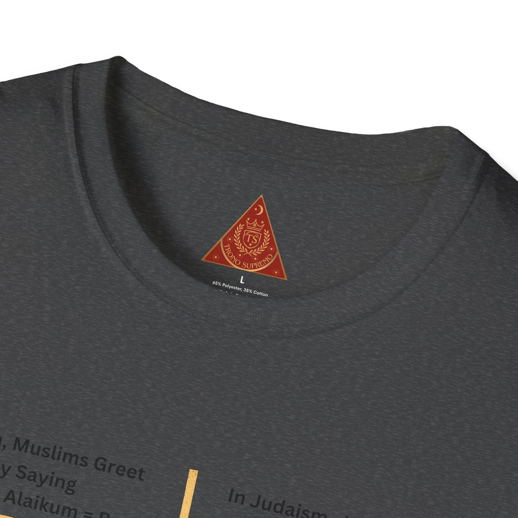 Muslims & Jews Unite Peace T-Shirt — Interfaith Harmony Graphic Tee