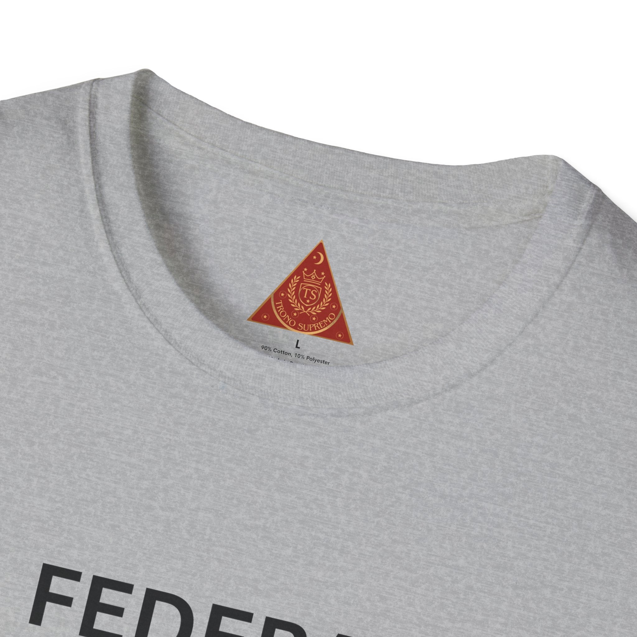 Trono Supremo  |  Contemporary  |  Federal & State Workers T-Shirt — "Thank You For Your Positive Service" Appreciation Tee